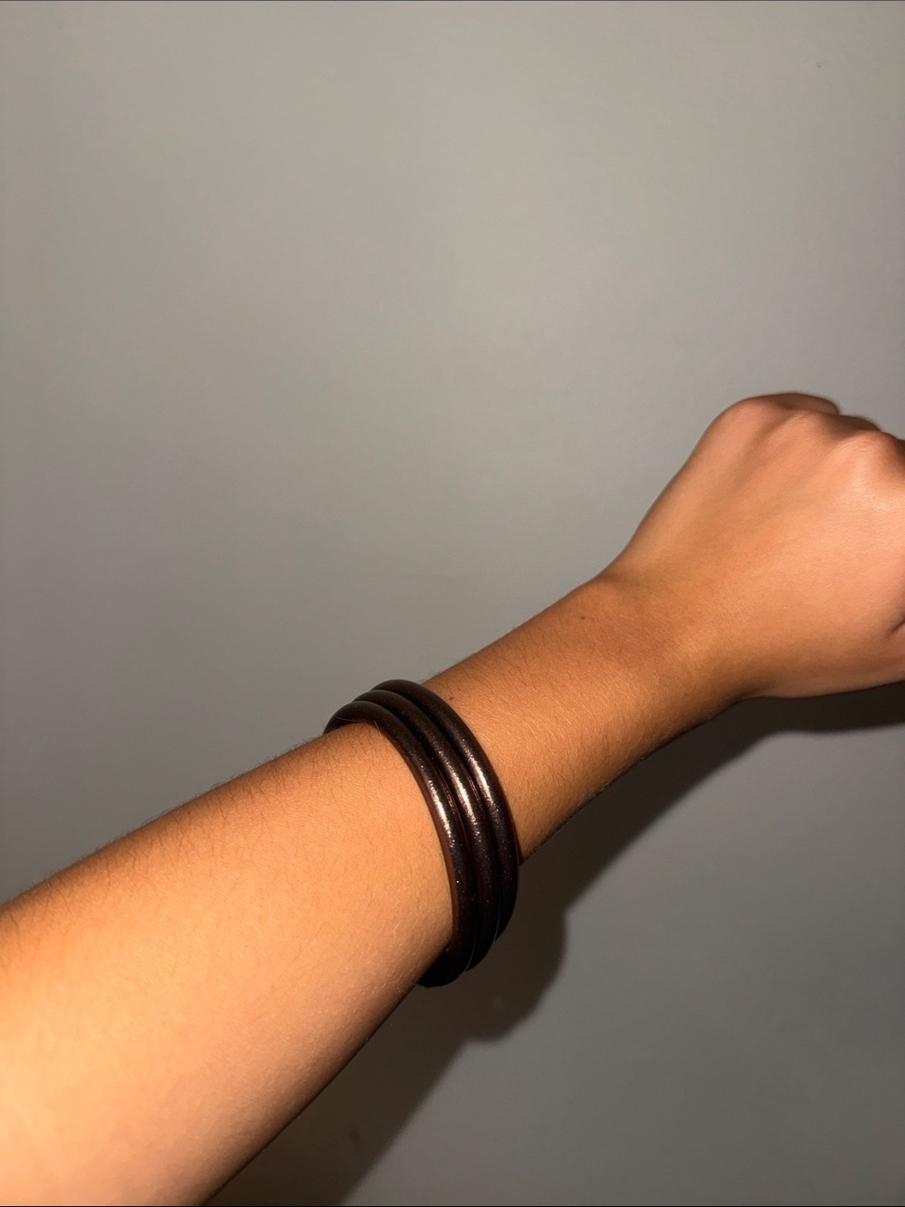 Women’s BudhaGirl Bangle Bracelet - Brown